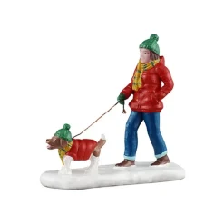 Lemax A Snowy Walk Cod. 52532- Personaggi|Novità Lemax Natale 2025