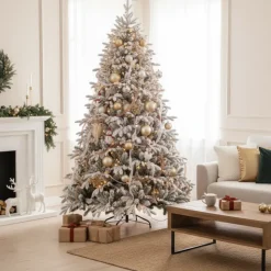 Magic Tree Albero di Natale White Montgomery h210Ø126cm PE+PVC- Alberi Di Natale Innevati|Alberi Di Natale Tradizionali