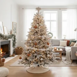 Magic Tree Albero di Natale White Montgomery h180Ø110cm PE+PVC- Alberi Di Natale Innevati|Alberi Di Natale Tradizionali