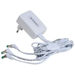 Lemax Alimentatore 4.5V 3 Uscite Bianco Cavo Fisso Gs Cod. 94564- Alimentatori E Pile|Luci E Alimentatori