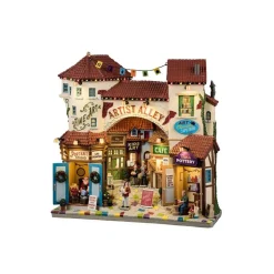 Lemax Artist Alley B/O 4.5V Cod. 45226- Edifici Illuminati