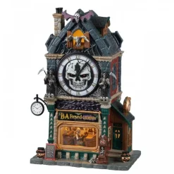 Lemax B.A. Freyed Clocksmith con Alimentatore Cod. 25851- Edifici Illuminati|Edifici Illuminati