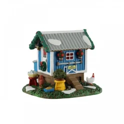 Lemax Backyard Chicken Coop Cod. 53742- Scene Natalizie|Novità Lemax Natale 2025
