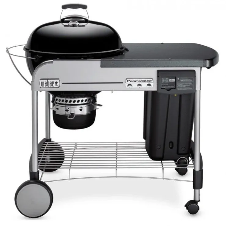 Weber Barbecue a Carbone Performer Deluxe GBS Ø 57 cm Black Cod. 15501053- Barbecue Weber A Carbone|Barbecue Weber A Carbone