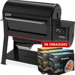 Weber Barbecue a Pellet Searwood Xl Black Cod. 1500131- Barbecue Weber A Pellet|Barbecue A Pellet