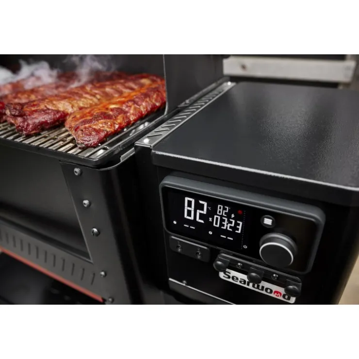 Weber Barbecue a Pellet Searwood Black Cod. 1500130- Barbecue Weber A Pellet|Barbecue A Pellet