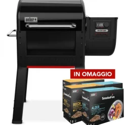 Weber Barbecue a Pellet Smoque Black Cod. 1500804- Barbecue Weber A Pellet|Barbecue A Pellet
