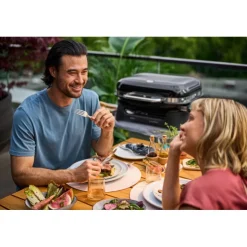Weber Barbecue Elettrico Lumin Compact Black Cod. 91010953- Barbecue Weber Lumin|Barbecue Elettrici Weber Lumin