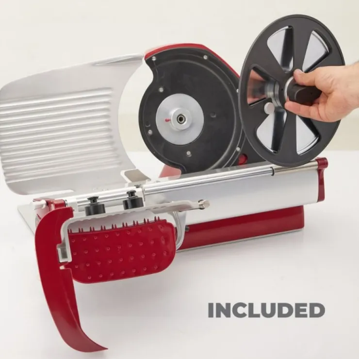 Berkel Affettatrice Home Line 200 Plus colore Rosso- Affettatrici Elettriche Berkel
