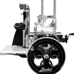 Berkel Affettatrice Volano Fiorato P15 colore Nero - Decori Argento- Affettatrici Volano Berkel