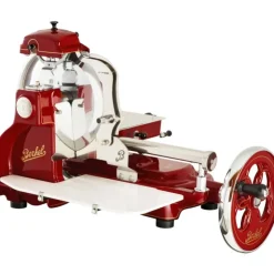 Berkel Affettatrice Volano Fiorato B3 colore Rosso - Decori Oro- Affettatrici Volano Berkel