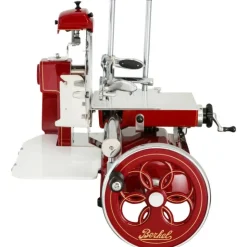 Berkel Affettatrice Volano Fiorato B3 colore Rosso - Decori Oro- Affettatrici Volano Berkel
