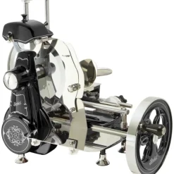 Berkel Affettatrice Volano Fiorato B2 colore Nero - Decori Argento- Affettatrici Volano Berkel