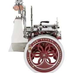Berkel Affettatrice Volano Fiorato L16 colore Rosso - Decori Oro- Affettatrici Volano Berkel