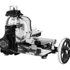 Berkel Affettatrice Volano Fiorato Tribute colore Nero - Decori Argento- Affettatrici Volano Berkel