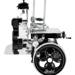 Berkel Affettatrice Volano Fiorato Tribute colore Nero - Decori Argento- Affettatrici Volano Berkel