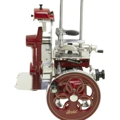 Berkel Affettatrice Volano Fiorato B2 colore Rosso - Decori Oro- Affettatrici Volano Berkel