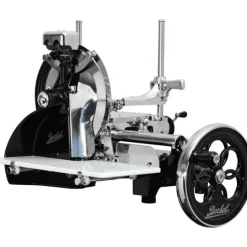 Berkel Affettatrice Volano Fiorato L16 colore Nero - Decori Argento- Affettatrici Volano Berkel