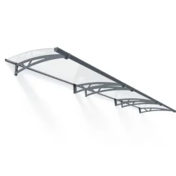 Canopia Altair Pensilina Da Esterno 453X91 cm Trasparente- Pensiline