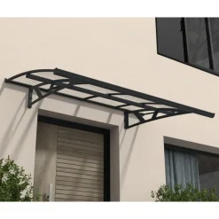 Canopia Amsterdam Pensilina Da Esterno 224X140 cm Trasparente- Pensiline