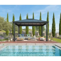 Canopia Dallas Gazebo in Alluminio 3.6X6 m- Gazebo