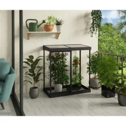Canopia Ivy Mini Serra Da Giardino in Policarbonato 124X64X150 cm- Serra Da Giardino Canopia