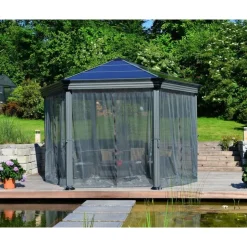 Canopia Rete Antizanzare Esagonale Per Gazebo Monaco / Roma 2.3X2.2 m- Accessori Canopia|Gazebo