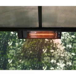 Canopia Riscaldatore Infrarossi da Esterno in Fibra Di Carbonio IP65 Con Montaggio a Parete- Accessori Canopia