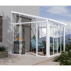 Canopia San Remo Pergola Chiusa in Alluminio 3X3 m Bianco- Verande|Pergole