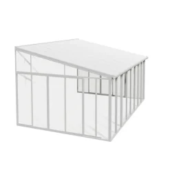 Canopia San Remo Pergola Chiusa in Alluminio 4X4.4 m Bianco- Verande|Pergole