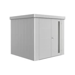 Biohort Casetta da Giardino in Metallo NEO 2B con Porta a Due Battenti- Casetta Neo Biohort In Metallo|Casette Da Giardino Medie