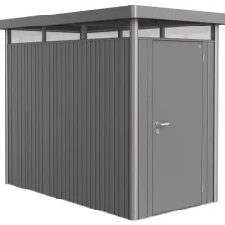 Biohort Casetta da Giardino in Metallo HIGHLINE S con Porta Standard- Casette Da Giardino Piccole|Casetta Highline Biohort In Metallo