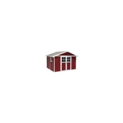 Grosfillex Casetta da Giardino in Resina DECO 11 RED- Casette In Resina Grosfillex|Casette Da Giardino Grandi