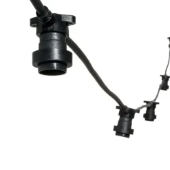 Lotti Catena Party Light con 5 Portalampada E27 5m Prolungabile- Luci Di Natale|Luci Di Natale