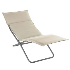 LaFuma Chaise Longue BAYANNE GORDES LFM5063 Latte- Lafuma Prestige|Sedie E Sdraio