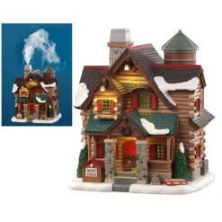 Lemax Chestnut Cabin con Alimentatore 4.5V Cod. 05641- Prodotti Fuori Catalogo|Edifici Illuminati