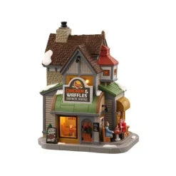 Lemax Chicken & Waffles Brunch House B/O Led Cod. 05688- Prodotti Fuori Catalogo|Edifici Illuminati