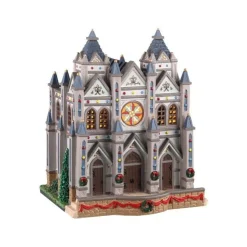 Lemax Christmas At The Cathedral B/O Led Cod. 05661- Prodotti Fuori Catalogo|Edifici Illuminati