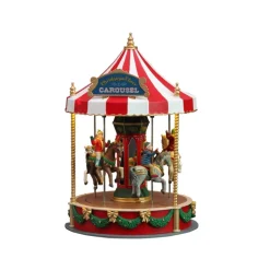 Lemax Christmas Cheer Carousel B/O 4.5V Cod. 14821- Edifici E Giostre In Movimento|Lemax Best Buy