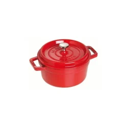 Staub Cocotte 10 cm Rossa in Ghisa- Cocotte Tonde