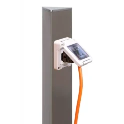 Acquapoint Colonnina per Presa Elettrica da Giardino Aquapoint Electropoint da Interrare Grigio Tortora- Fontane Da Interrare