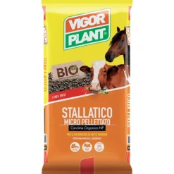 Vigorplant Concime organico Stallatico Micro Pellettato 5 kg- Terricci Per Piante