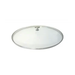 Staub Coperchio in Vetro con Pomello 37 cm Trasparente- Coperchi