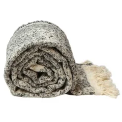 Unique Living Coperta Joren 140 x 152 cm Black- Plaid Unique Living|Cuscini E Plaid