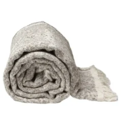 Unique Living Coperta Joren 140 x 152 cm Dark Grey- Plaid Unique Living|Cuscini E Plaid