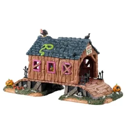 Lemax Creepy Covered Bridge Cod. 33631- Scene Halloween|Scene Natalizie