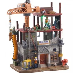 Lemax Dead Zone Construction Site con Alimentatore 4.5V Cod. 05604- Edifici E Giostre In Movimento|Edifici E Giostre In Movimento