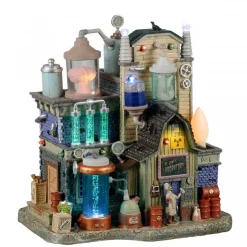 Lemax Dr. Gory's Laboratory con Alimentatore 4.5V Cod. 25844- Edifici Illuminati|Edifici Illuminati