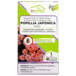 InVerde Erogatore di Feromone e Attrattivo per Popillia Japonica- Insetticidi