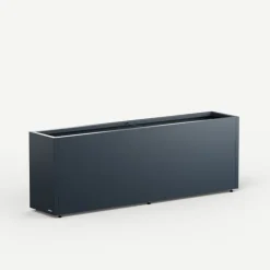 Herstera Fioriera PLANTER 30 in Metallo colore Antracite 150x30x50 cm- Fioriere In Metallo Herstera